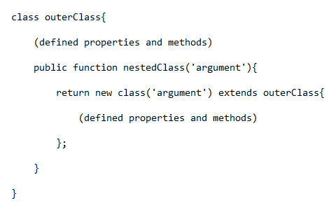 PHP 7 Nested Anonymous Classes Tutorial - PHP Classes