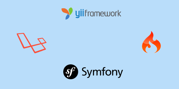 Four PHP frameworks