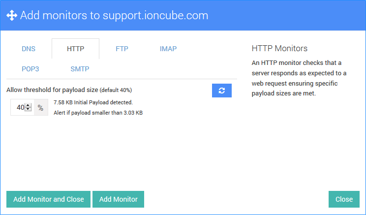 IonCube add monitors