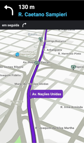 Waze using artificial intelligence to find routes between two places