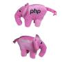 1 Pink PHP Elephant Personalized with Your Logo
