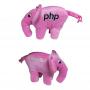 1 Original Pink PHP Elephant Personalized with Customer Logo