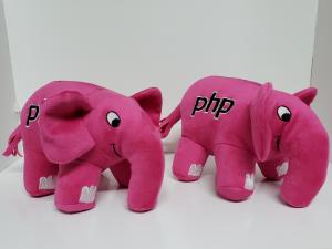 2 Pink and Blue ElePHPants Promotion